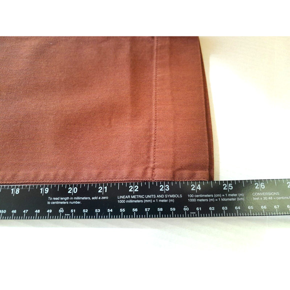 Quince Women's Wide Leg Pants in Warm Brown - Picture 11 of 12